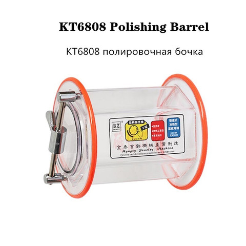 Capacity 3 kg Rotary drum/bucket for KT-6808 tumbler for Polishing machine, Jewelry polishing barrel ► Photo 1/2