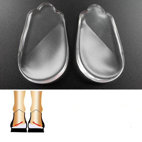 1 Pair Silicone Flatfoot Insole With Eight Toe Foot Orthotic Varus Correct Adhesive XO Type Legs Orthotic Heel Wedge Health Care ► Photo 1/4