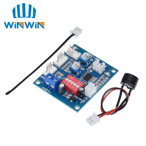 1PCS DC 12V 5A PWM PC CPU Fan Temperature Control Speed Controller Board Speed Controller Temperature Probe Buzzle ► Photo 1/5