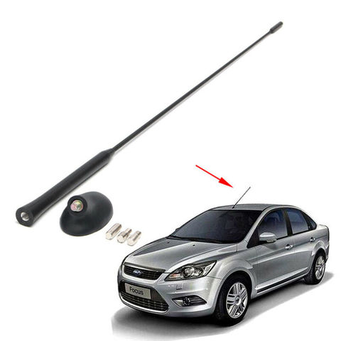 Universal Car Radio Roof Mast Antenna Aerial AM/FM Base Automobiles Exterior Replacement Parts For Ford Focus Models 2000-2007 ► Photo 1/6