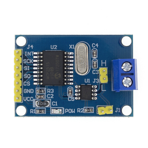 MCP2515 CAN Bus Module Board TJA1050 Receiver SPI For 51 MCU ARM Controller ► Photo 1/6