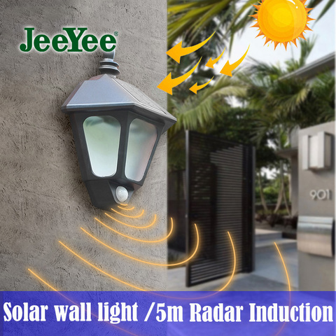 Solar Light Outdoor Induction wall lamp LED Waterproof Solar Lighting for Garden Landscape Security Lighting Outdoor Lamp LPL269 ► Photo 1/6