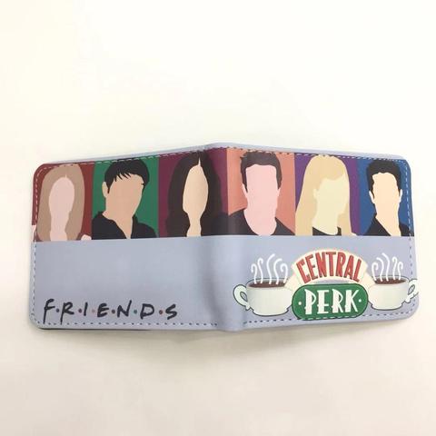 Friends The Office Printed Wallet Men Boys Wo Girls Short Wallet PU Central Park Money Holder ► Photo 1/6