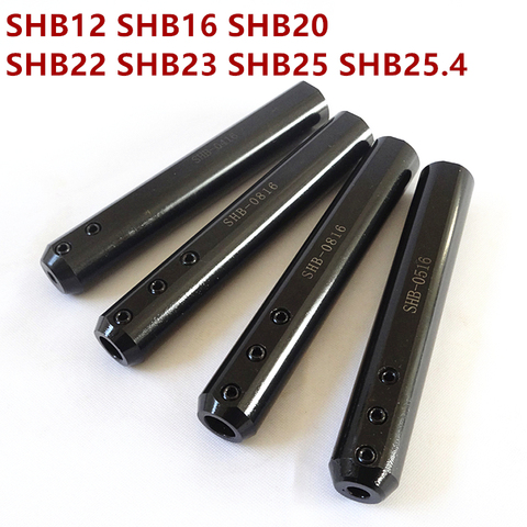 Round shank small aperture bore hole turning tool holder SHB12 SHB16 SHB20 SHB22 milling flat lathe hole boring alloy jacket ► Photo 1/6