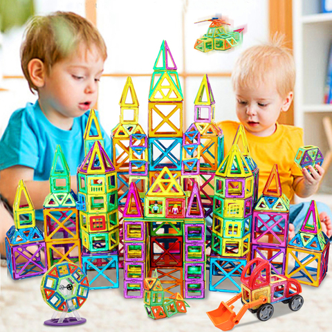 KACUU Big Size Magnetic Designer Construction Set Model & Building Toy Magnets Magnetic Blocks Educational Toys For Children ► Photo 1/6
