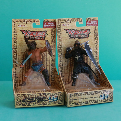 Classic Figurines Warriors of The World Roman Gladlator Hospitaller Knight Battle Middle Ages  Model Action Figure Toys ► Photo 1/6