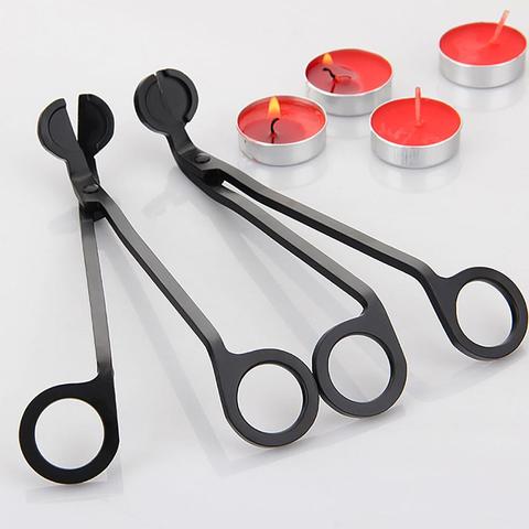 Stainless Steel Candle Trimmer Oil Lamp Trim Scissor Cutter Clipper Tool candle scissors Wicks Holder Home Decoration ► Photo 1/6