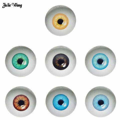 6-30MM Dragon Cat Eyes Glass Cameo Flatback Scrapbooking Dome Cabochon Evil Eyes Pattern Findings Toy Craft DIY Accessory ► Photo 1/6