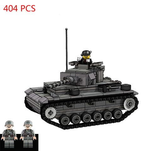 hot lepining military WW2 technic Germany tank army Lightning war vehicles figures weapona bricks moc model Building Blocks toys ► Photo 1/3