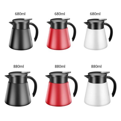 680/880ml Stainless Steel Double Wall Vacuum Flask Insulated Coffee Pot Thermos Milk Tea Water Jug Kettle ► Photo 1/6