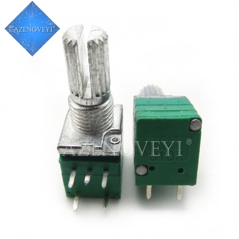 5pcs/lot RV097NS 1K 5K 10K 20K 50K 100K 500K with a switch audio 5pin shaft 15mm amplifier sealing potentiometer In Stock ► Photo 1/6