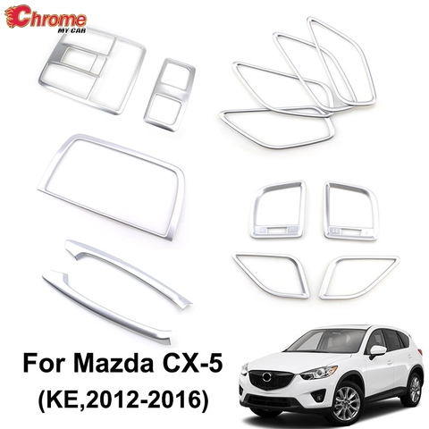 For Mazda CX-5 CX5 KE 2012 2013 2014 2015 2016 Chrome Interior Door Handle Armrest Air Vent Cover Trim Decoration Car Styling ► Photo 1/6
