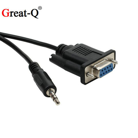 DB9 RS232 Serial to AUX Stereo Jack DC 2.5mm Serial Cable 1.8M Cord ► Photo 1/4