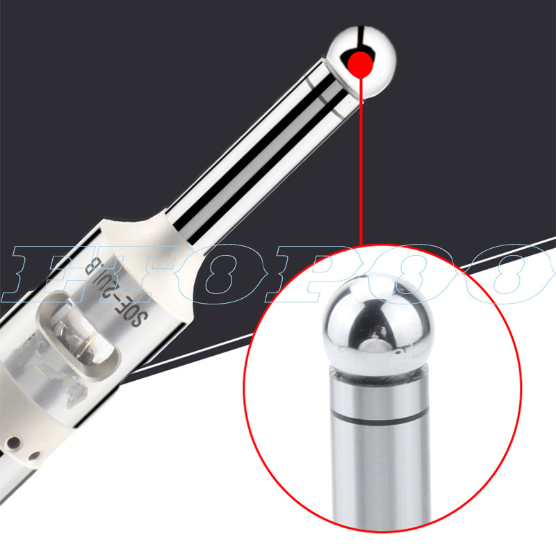 Electronic Edge Finder Touch Point Sendor Shank 20mm LED Beep CNC Milling Center 
