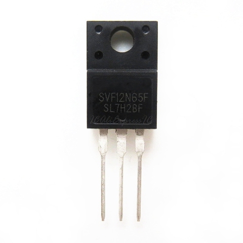 5pcs/lot SVF12N65F SVF12N65 12N65 12A 650V TO-220F In Stock ► Photo 1/1