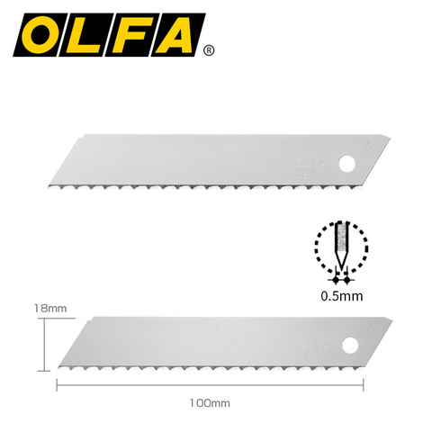 3pcs Olfa LWB-3B 18mm Insulation Blades,Large Wavy Blades,100mm X 18mm X 0.5mm ► Photo 1/6