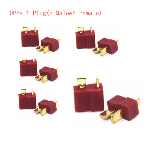 5Pairs Male Female T Plug Connector iMax b6 Battery balance charger Accessory For RC Lipo/Ni-CD Battery charging ► Photo 1/4