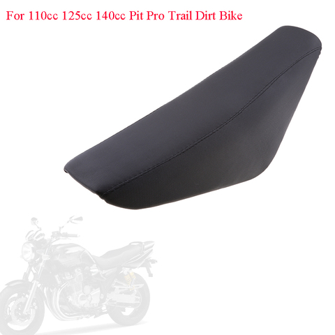 Black Flat Tall Foam Seat CRF50 for 110 125 140cc PIT PRO TRAIL DIRT BIKE New Seat Assembly ► Photo 1/6