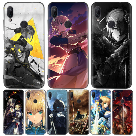 Buy Online Anime Fate Zero Stay Night Saber Black Cover Phone Case For Xiaomi Redmi Note 8t 10 9s 8 7 8a 7a 6a Mi 10 9 8 Cc9 K Pro Lite Alitools