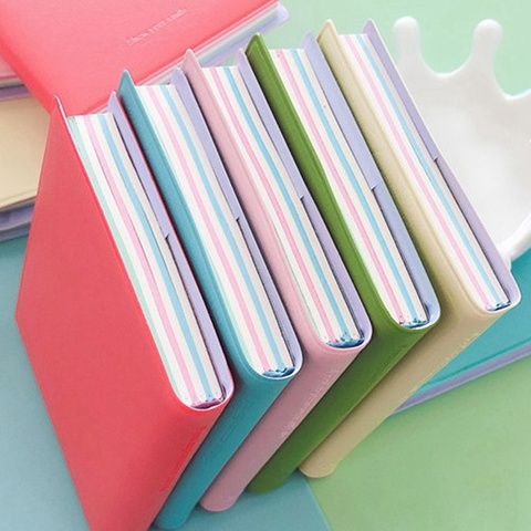 1PCS/lot 105*80mm New Lovely Colorful Mini Daily Notebook/Notpad/Pocket Diary Note Random Color  ► Photo 1/6