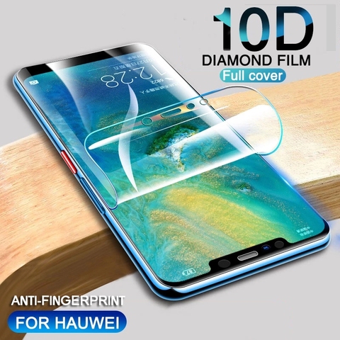 9H Protevtive Hydrogel Film for Huawei p30 lite P 30 P20pro p40lite E P40 Screen Protector on Huawei p30lite p20light P10 Plus ► Photo 1/6