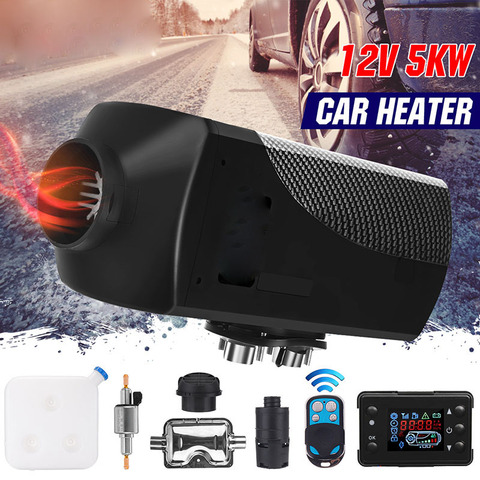 Car Heater 5KW 12V Air Diesels Heater Parking Heater With Remote Control LCD Monitor for RV, Motorhome Trailer, Trucks, Boats ► Photo 1/6