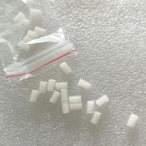 M0.3 0.3M Plastic worm Gear Suitable for shaft diameter 1.0mm 0.95mm ► Photo 1/5