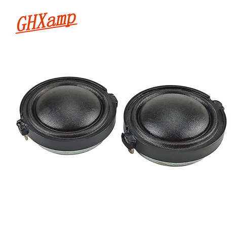 GHXAMP 1 Inch 30mm Silk Film Tweeter Speaker Unit Thin Section Treble Loudspeaker High Pitch Horn Core 8Ohms 20W 2Pcs ► Photo 1/6
