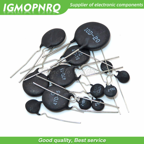 10pcs Thermal Resistor 5D-7 5D-11 10D-9 10D-11 47D-15 10D-20 10D-25 10D-13 8D-11 10D-15 5D-15 10D-7 MF11-103 33D-7 8D-12 20D-20 ► Photo 1/1