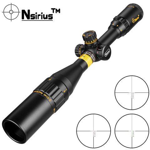 NSIRIUS Gold 3-9X40 AOE Tactical Riflescope Optical Sight Red Green llluminate Cross Hunting Dot Reticle Scope Air Gun Scope ► Photo 1/6