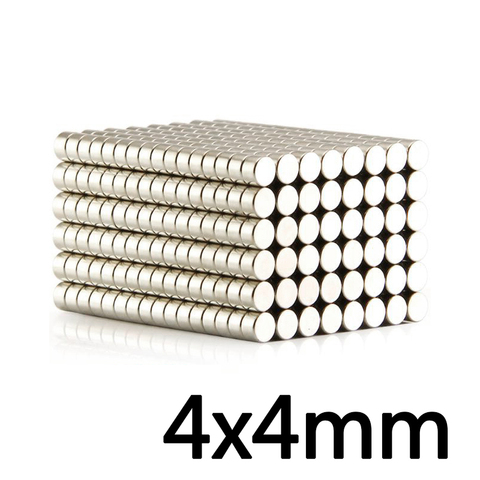 20/50/100pcs  4x4mm Mini Small Round Magnets N35 Neodymium Magnet Dia 4x4mm Permanent NdFeB Strong Powerful Magnets 4*4mm ► Photo 1/4