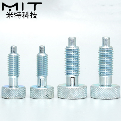 1Pc Locking Spring Screw Indexing Plungers Spring Plungers Index Plunger Dowel without Nut M6 M8 M10 M12 M16 ► Photo 1/6