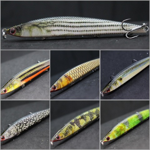 wLure 11cm 21.5g Lifelike Minnow Twitch Hard Bait Heavy Sinking Long Casting Walk the Dog Epoxy Coating Fishing Lure HM717 ► Photo 1/6