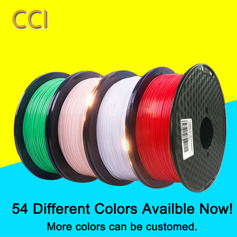 3d printer fialment PLA filament 1.75mm 1kg 2.2lbs 54 color 3d pen printing materials multi-color FDM plastic material CCI ► Photo 1/1