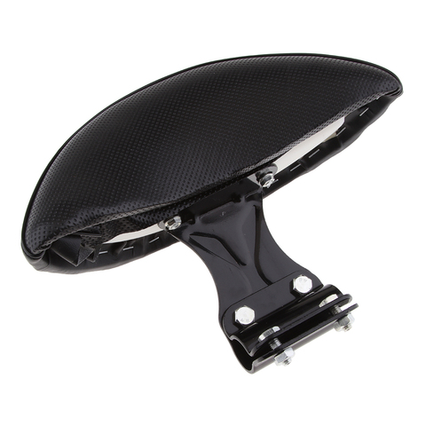 Motorcycle Scooter Rear Seat Backrest Back Rest Backrest Pad Black - Soft and Comfortable ► Photo 1/6