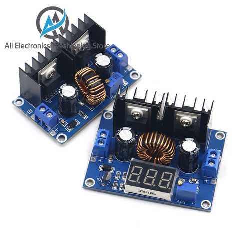 MH-ET LIVE LED Voltmeter PWM Adjustable 4-36V To 1.25-36V Step-Down Board Module XL4016 8A 200W DC-DC Power drop Module ► Photo 1/5