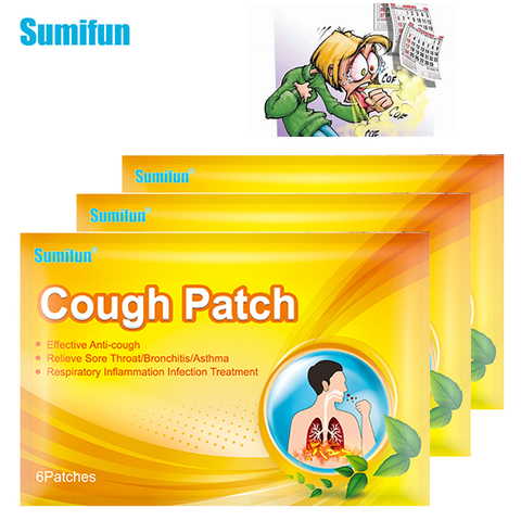 Sumifun New Cough Physiotherapy Patch Removing Phlegm and Resolving Phlegm To Relieve Asthma and Moisten Lung ► Photo 1/6