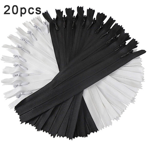 10pcs Long Invisible Zippers DIY Nylon Coil Zipper For home textile Sewing grament auto lock zippers ► Photo 1/6