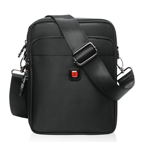 Soperwillton 2022 Men's Bag Shoulder Crossbody Messenger Bag Oxford Water-resistent Waist Packs Zipper Bag For Men Travel Bag ► Photo 1/6