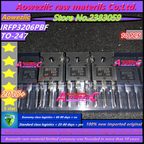 Aoweziic  2022+ 100% new imported original  IRFP3206PBF  IRFP3206 TO-247 Field effect MOS tube 60V 120A  200A ► Photo 1/3