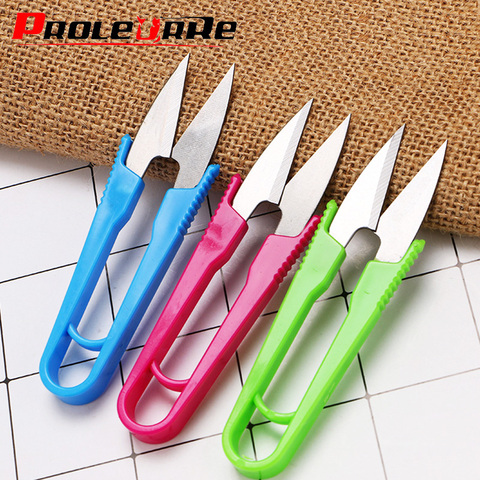 1PC Stainless Steel U-shaped Scissors Thread Wire Cutter Sewing Snips Embroidery Tailor Multifunction Cutters Sewing Craft ► Photo 1/6