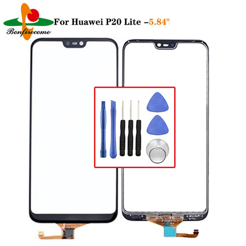Touchscreen For Huawei P20 Lite ANE-TL00 ANE-LX2 ANE-LX3\ Nova 3E ANE-AL00 Touch Screen Digitizer Panel Front Glass Sensor ► Photo 1/2