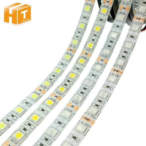 LED Strip 5050 DC12V 60LEDs/m Flexible LED Light RGB RGBW 5050 LED Strip 300LEDs 5m/lot ► Photo 1/6