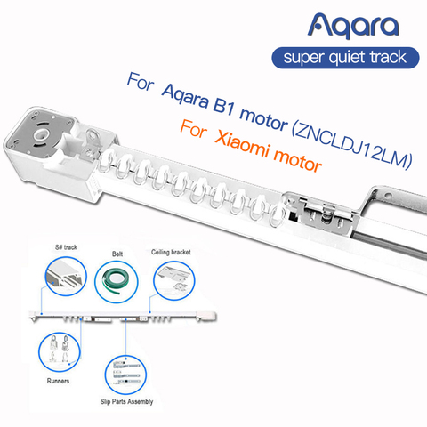 Aqara B1 Smart Curtain Track Electric Curtain Rail Control System Quiet track for Aqara B1 motor,xiaomi youping motor ► Photo 1/6