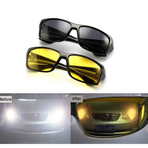 Night Vision Driver Goggles Car Driving Sun Glasses For Ford Focus 2 1 Fiesta Mondeo 4 3 Transit Fusion Ranger Mustang KA S-max ► Photo 1/6