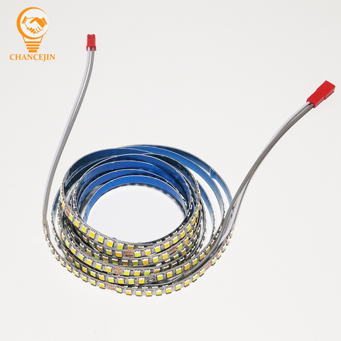 2835 200D double colors LED strip,2 solder joints,cut off by 5cm,1Wx2colors/5cm,be used in chandeliers etc.,work with LED driver ► Photo 1/6