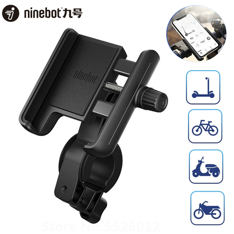 Ninebot Scooter Handlebar Phone Holder Suitable for Electric Scooter Ninebot G30 Max Bicycle Motorcycle Kickscooter Stand ► Photo 1/6