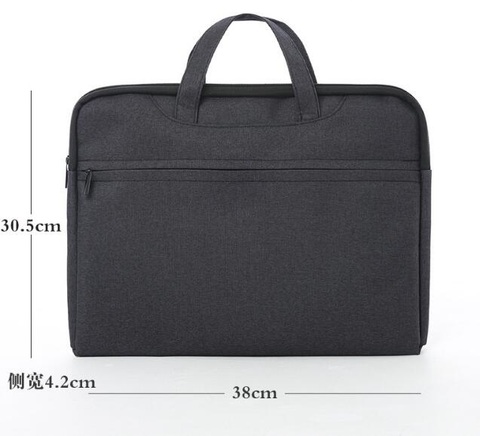 Office Document Bag Portable Information Bag Canvas Conference Bag Zipper File Bag Waterproof Briefcase ► Photo 1/6
