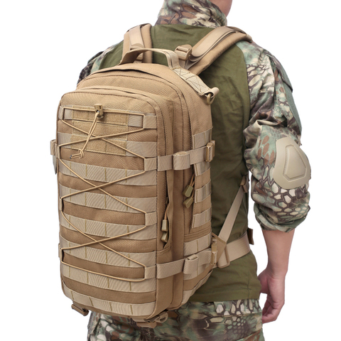 Outdoor Tactical Backpack Military Assault Pack Army Molle Bug Out Bag 1000D Nylon Daypack Rucksack Bag for Camping Hiking ► Photo 1/6
