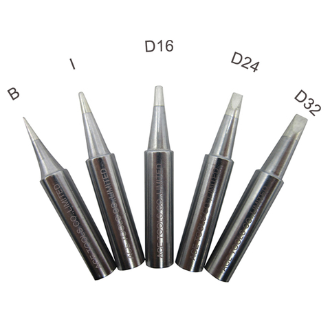 5 PCS Soldering Tips T18 Series Fit HAKKO FX-888 FX-888D FX-8801 FX-600 Free Welding Handle Pencil  Iron Nozzle Bit ► Photo 1/6
